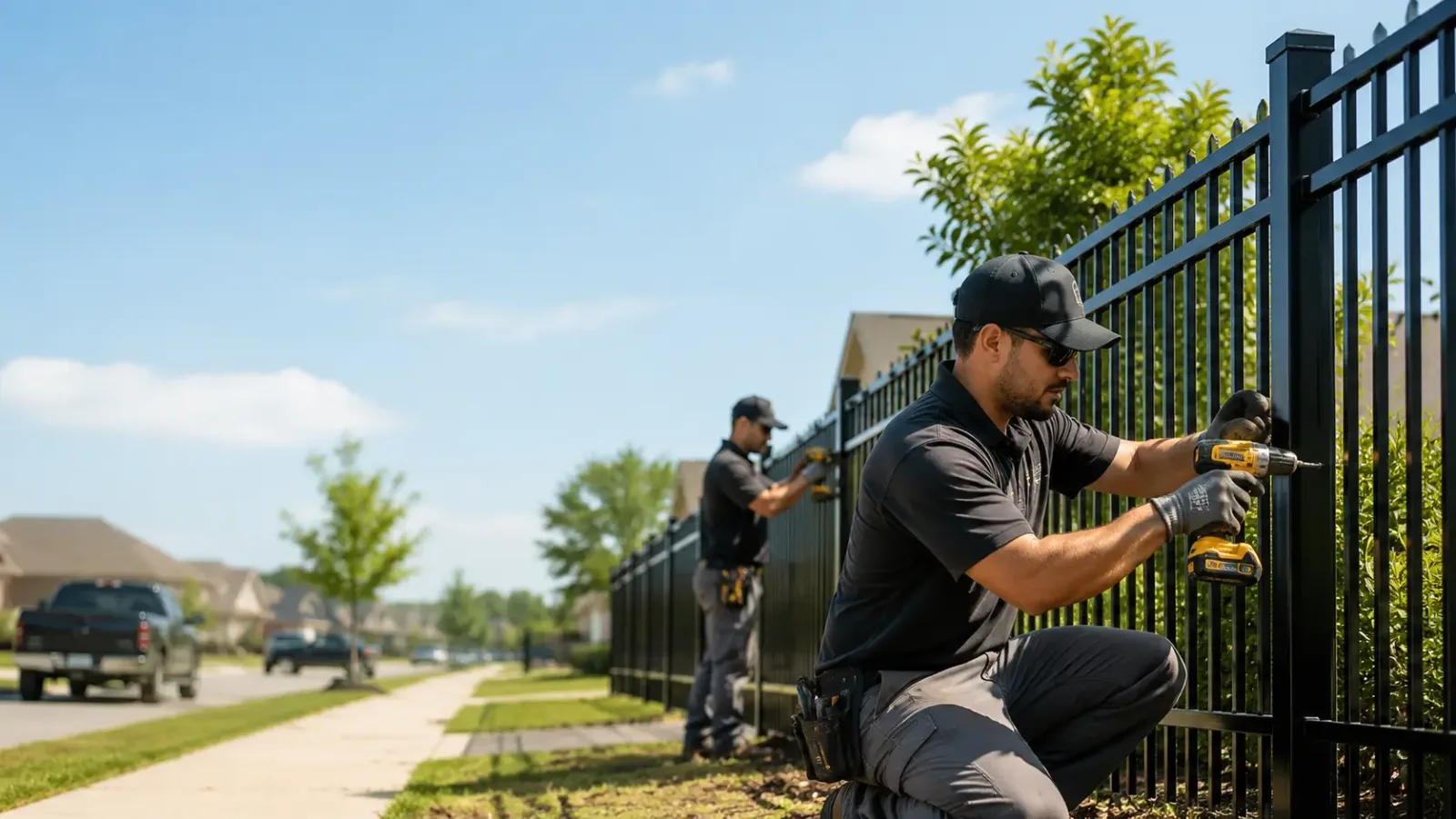Metal Fence Installation in Mesick, MI